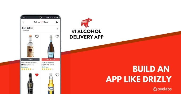 create Drizly like on demand alcohol delivery app