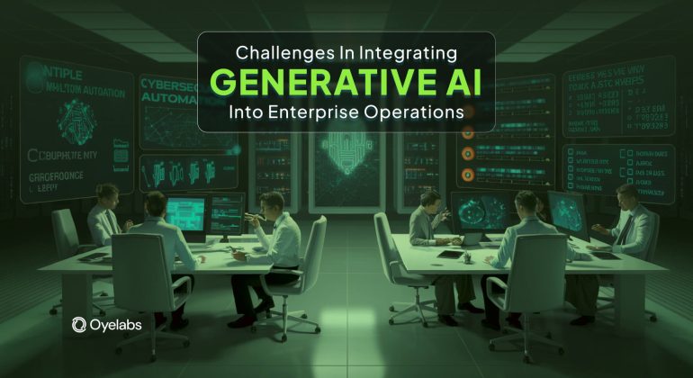 Challenges in Integrating Generative AI into Enterprise Operations