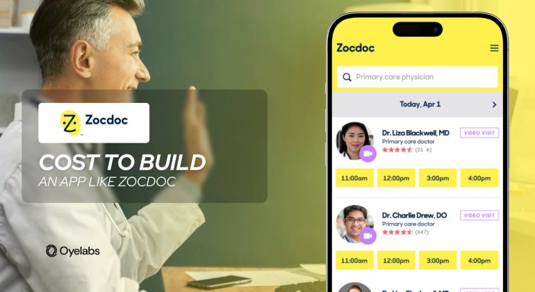 Cost of Building an App Like Zocdoc