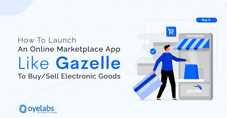 develop an online marketplace app like Gazelle