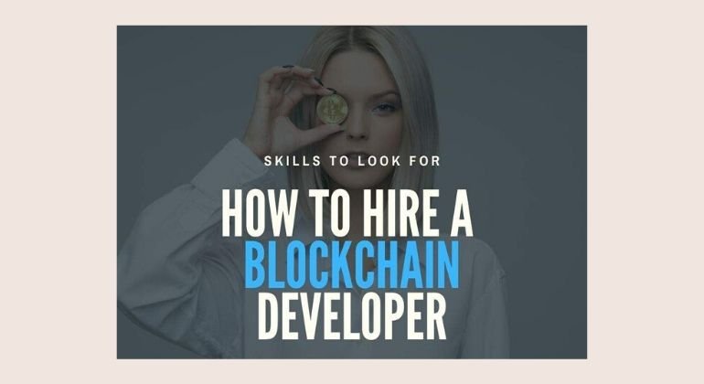 how to hire a blockchain developer