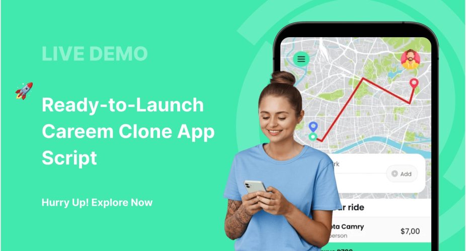 Live demo of Careem clone script