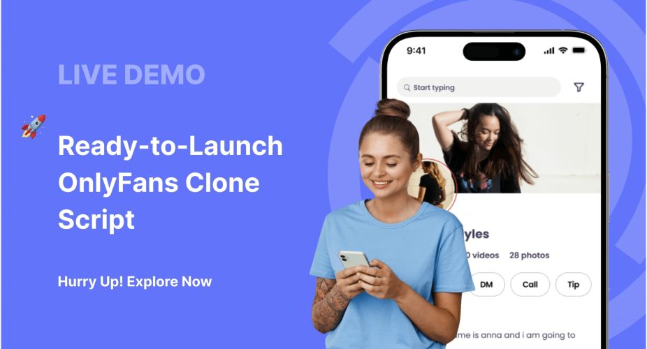 Live demo of OnlyFans clone script