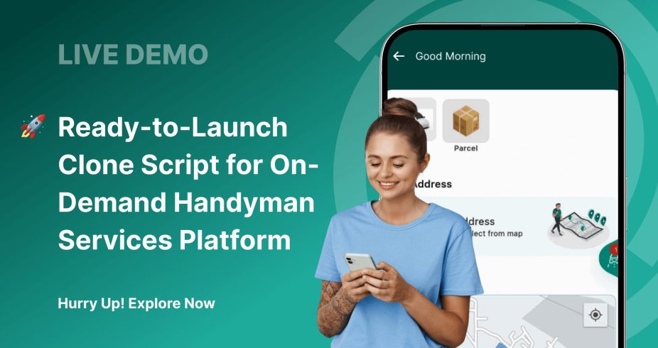 Live demo of Uber clone script