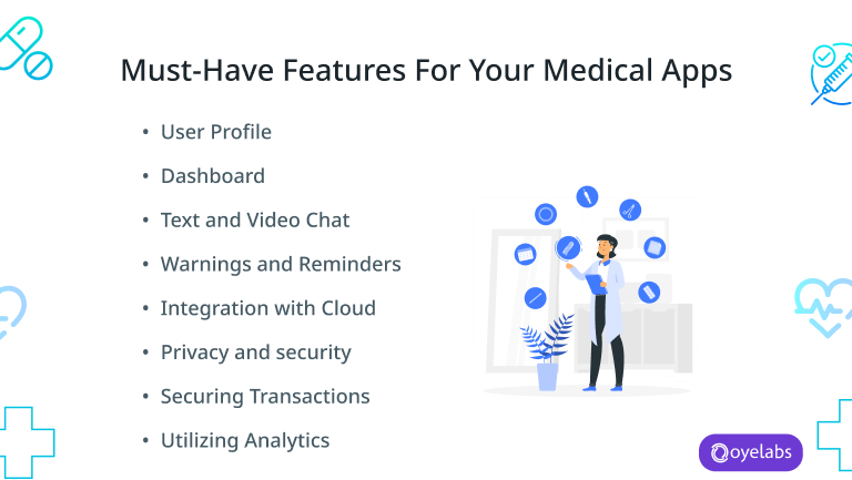 Must-Have Features For Your Medical Apps