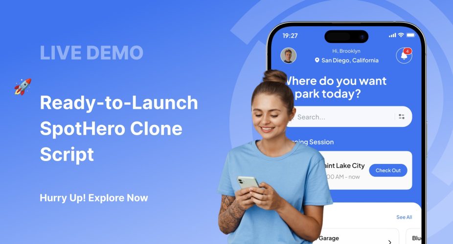 View live SpotHero clone demo