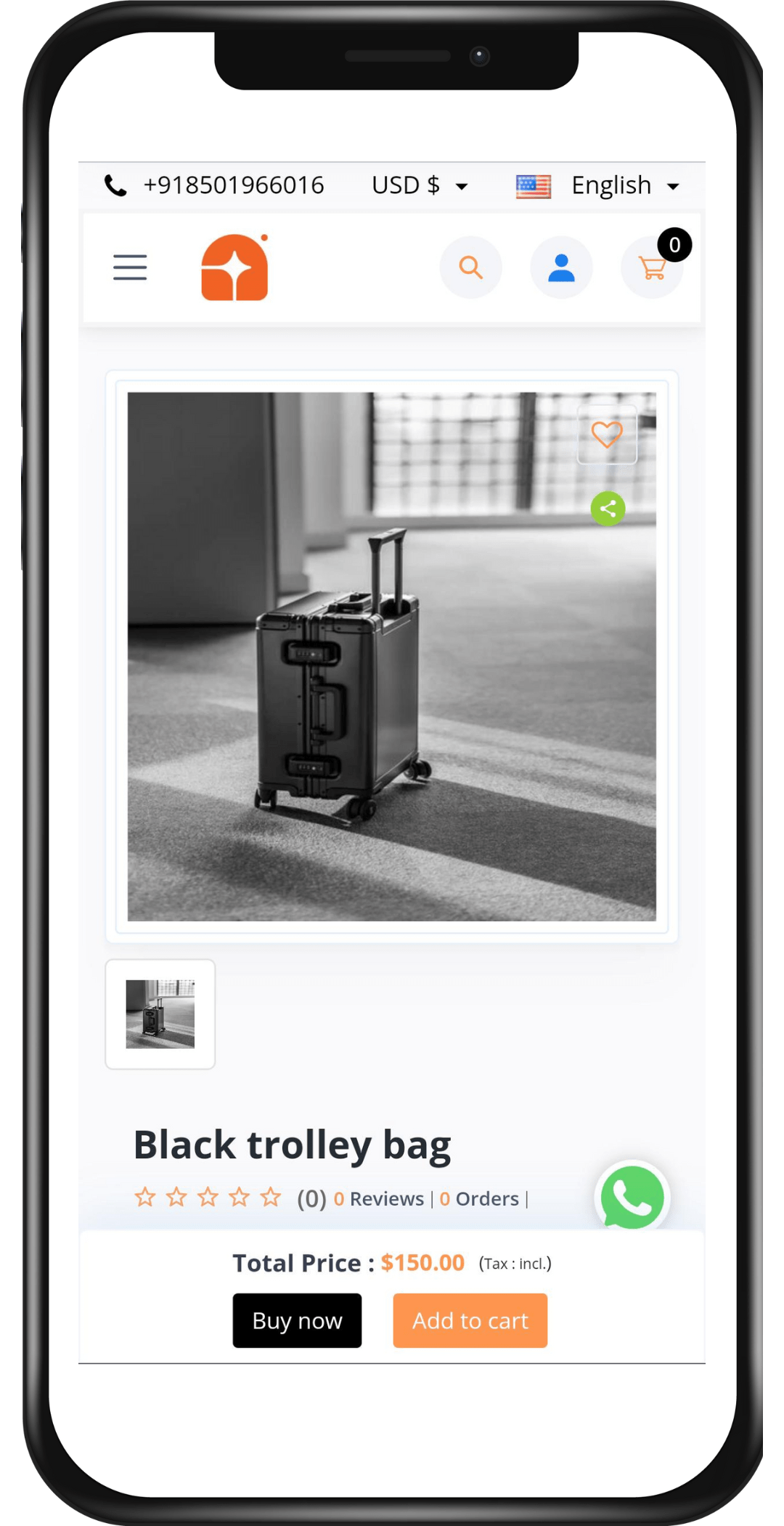 Amazon Clone product screen