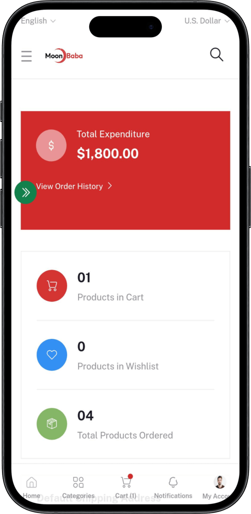 app expenses screen