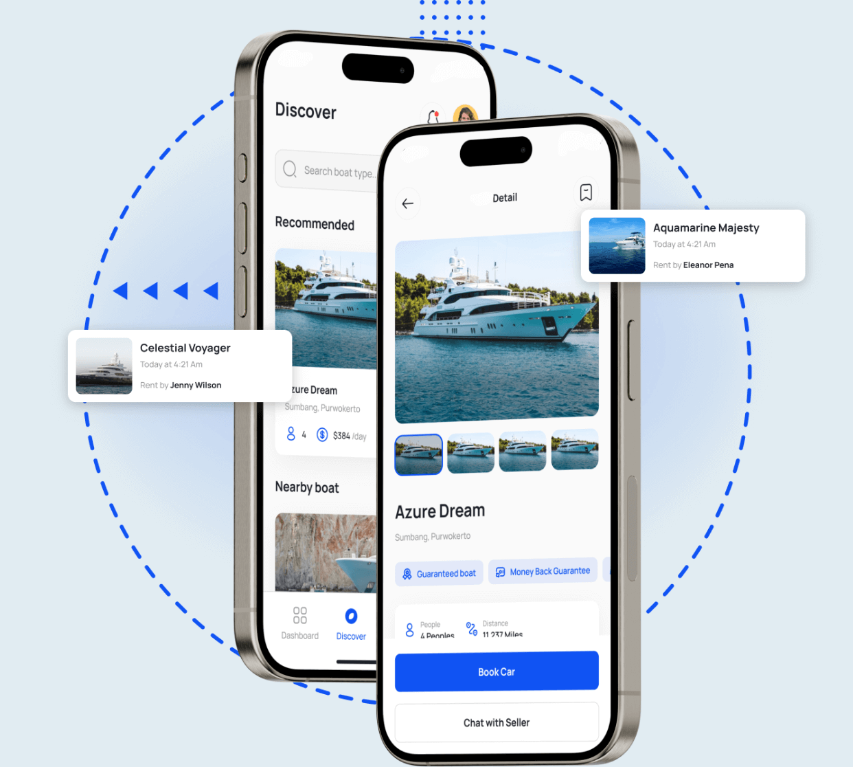 Boat Rental Script banner