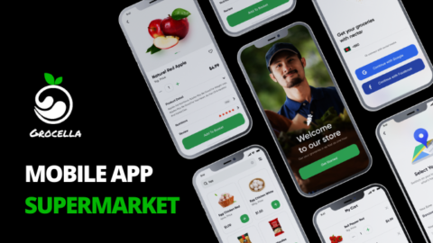 case studies - supermarket app