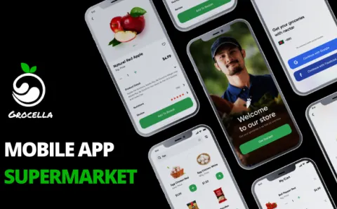 case studies - supermarket app
