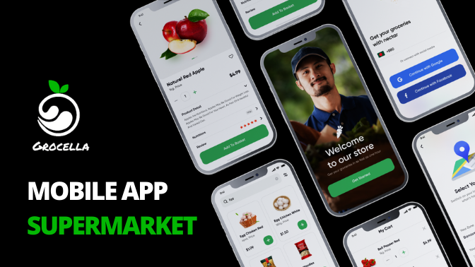 case studies - supermarket app