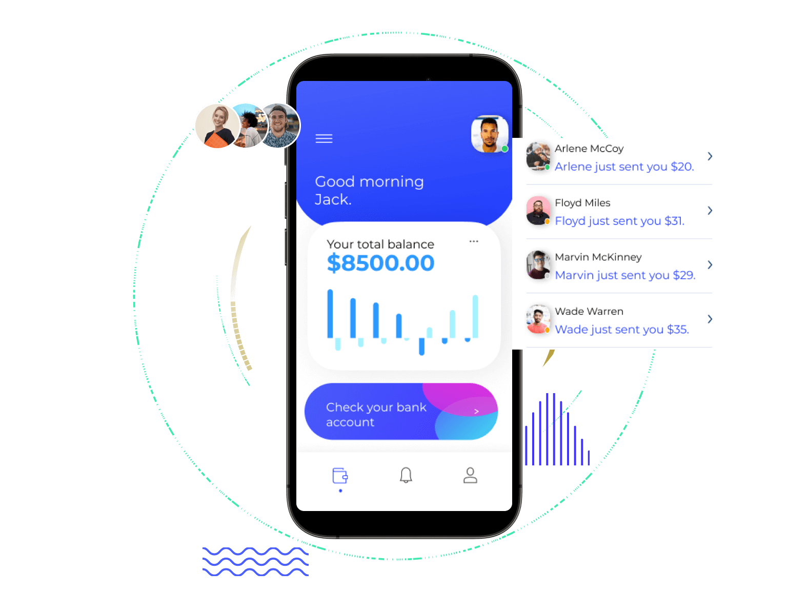 Cash App Clone Premium Features