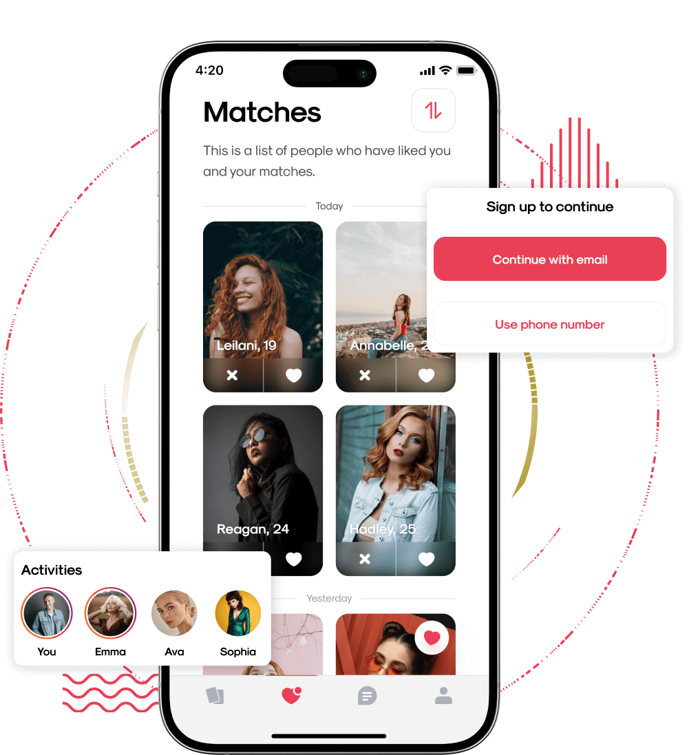Dating app basic features potential matches
