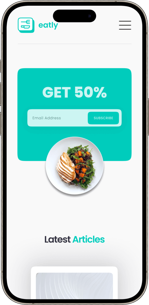 Deliveroo Clone Subscription Promo Code Screen