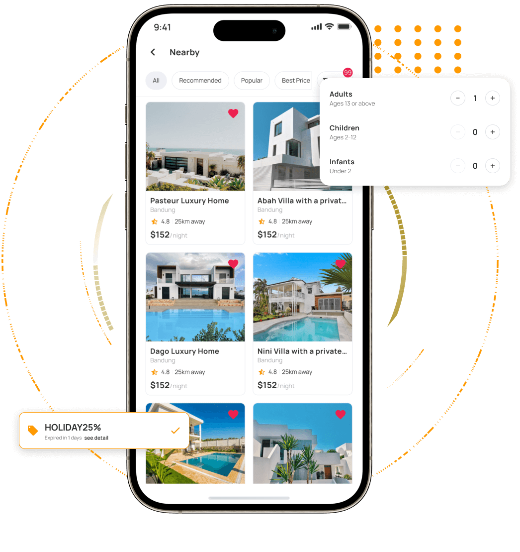 Expedia Clone Security Features