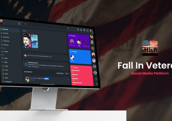 Fall In Veteran social media