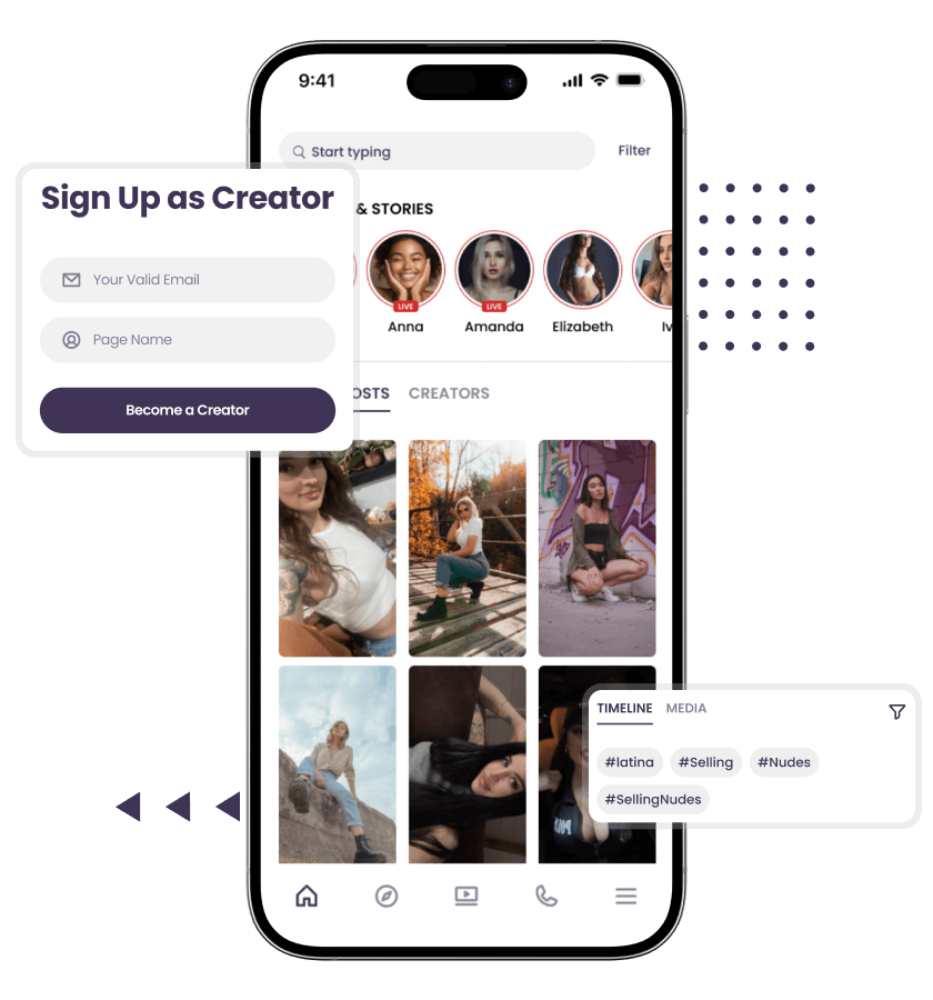 Fancentro clone creator features