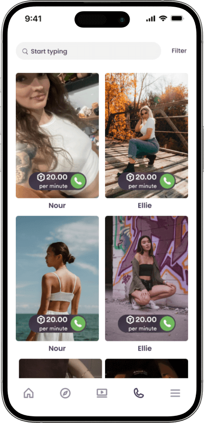 Fancentro clone top creators screen