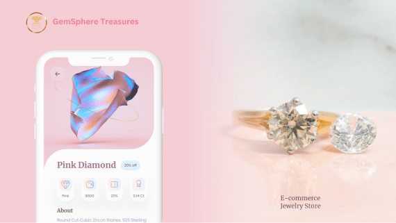 GemSphere Treasures (Shopify Store Development Services)