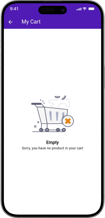Gojek clone my cart screen