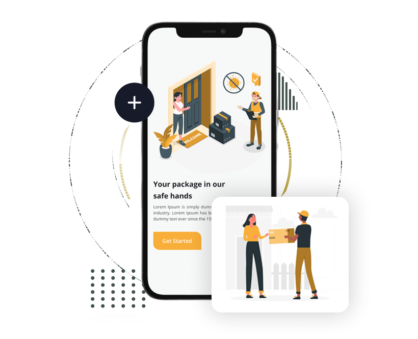 Uber Delivery clone app features