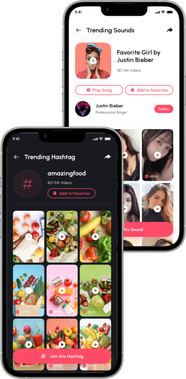 Helo Clone App- Basic Features