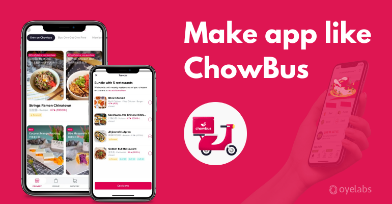 build an app like ChowBus