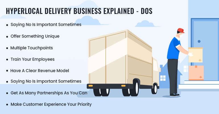 hyperlocal delivery dos
