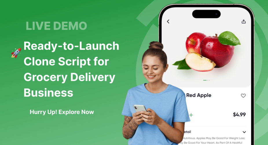 Instacart Clone app demo