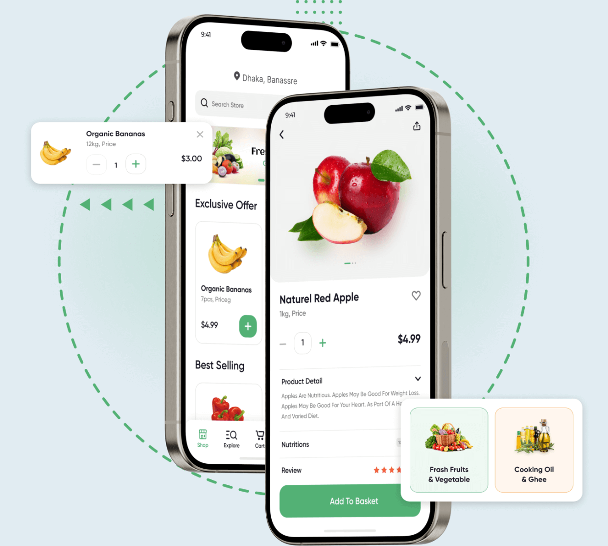Instacart Clone banner