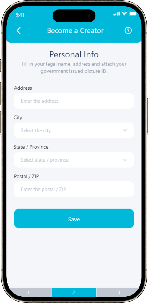 IsMyGirl Clone Creator Sign Up Step 2 Screen