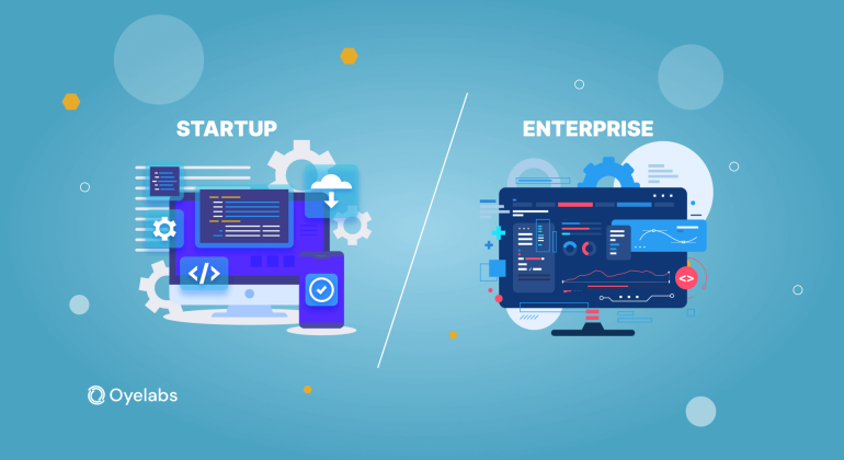 Key Differences in Ecommerce App Development for Startup vs Enterprises