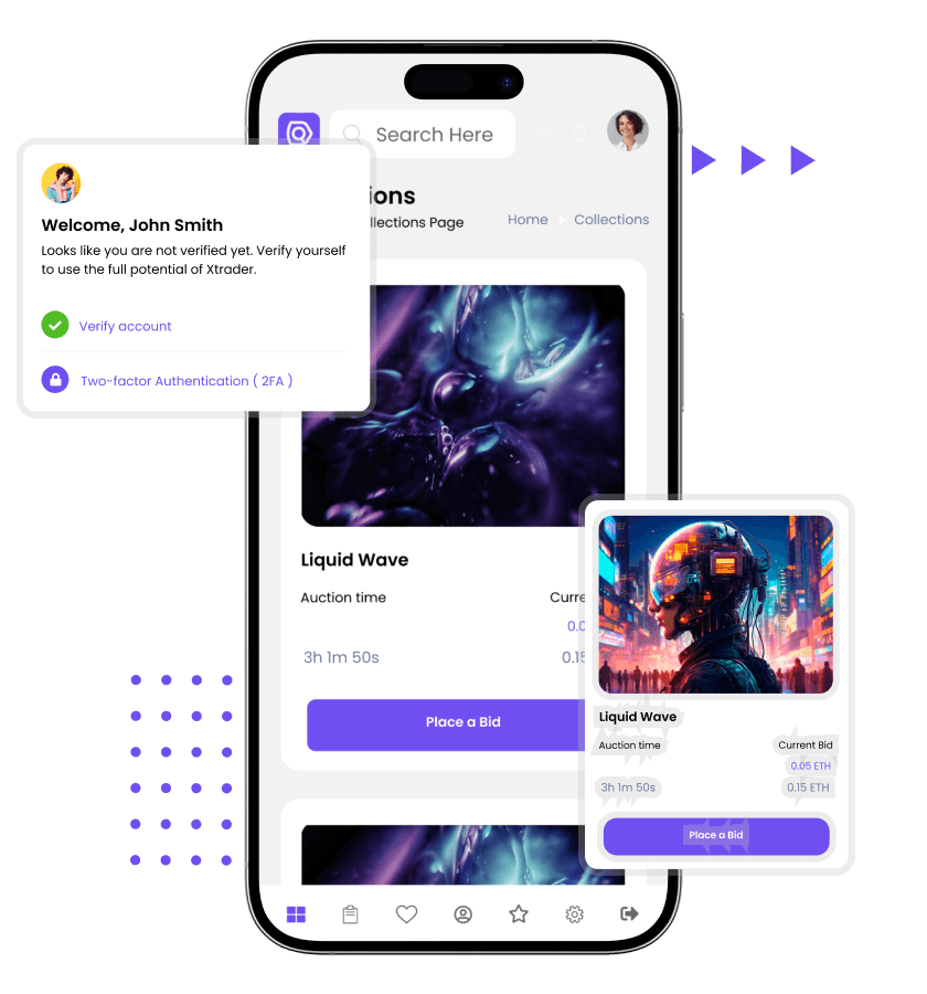OpenSea Clone basic features