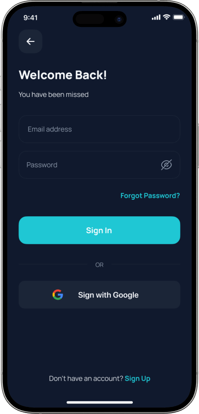 Pancakeswap clone login screen