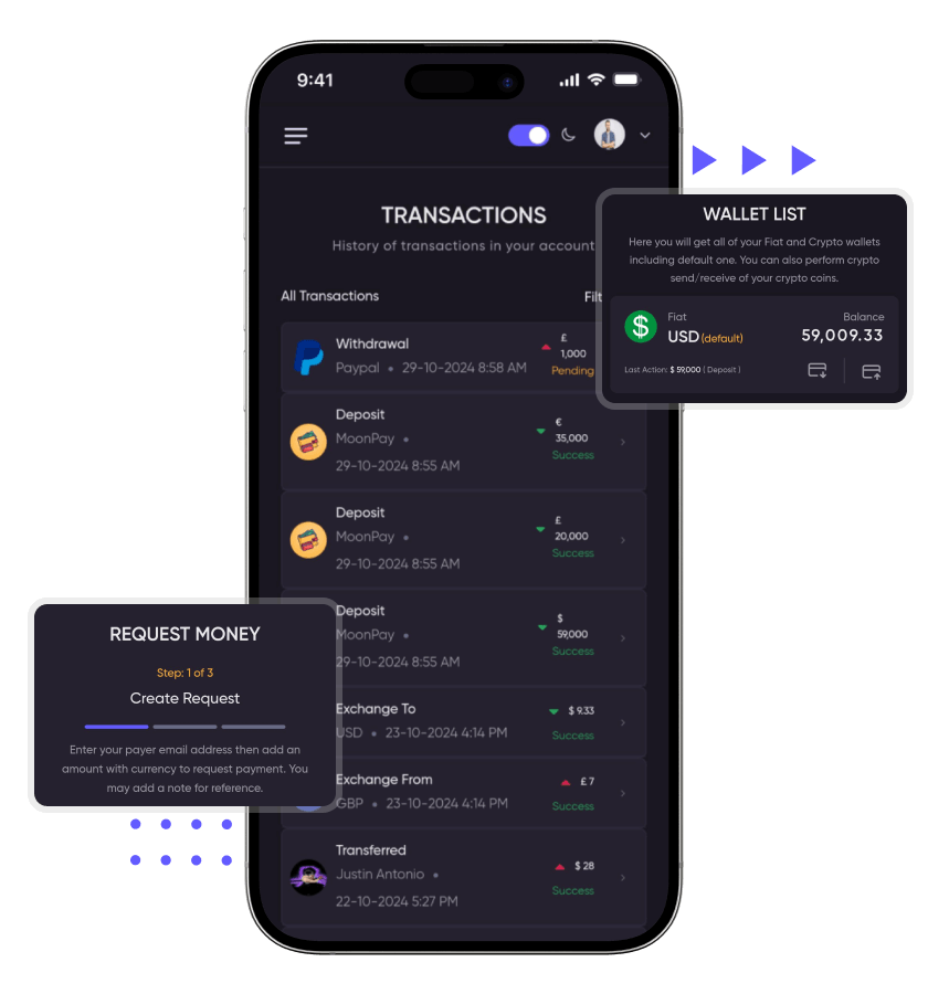 PayPal Clone Advanced Features