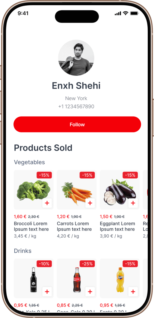 Pinduoduo clone follow others screen