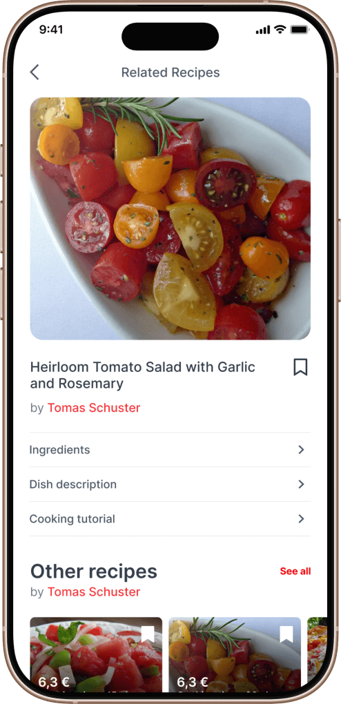 Pinduoduo clone recipes screen