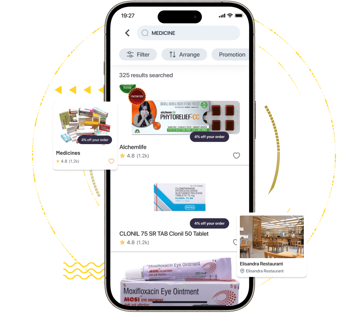 Postmates clone medicines to purchase