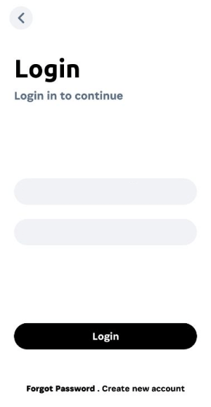 Threads clone login screen