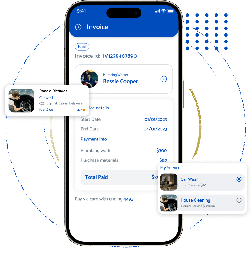 Thumbtack Clone Admin Panel Features