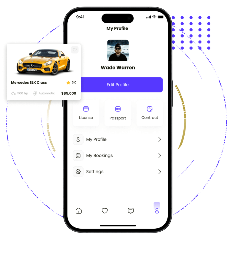 Turo clone admin panel feature