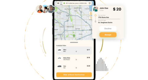 Uber clone driver app features
