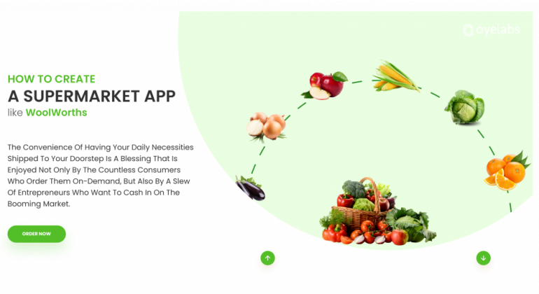 Build supermarket app like WoolWorths