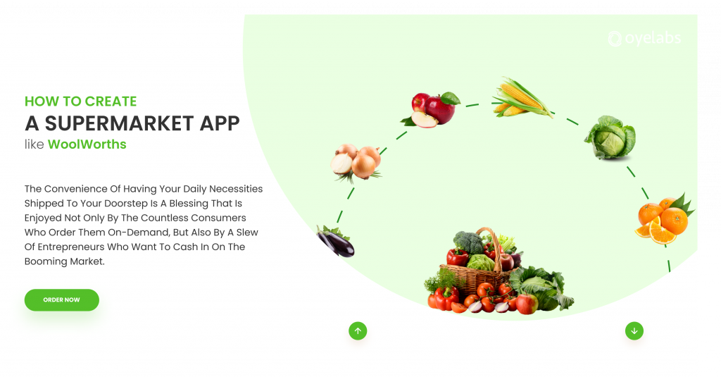 Build supermarket app like WoolWorths